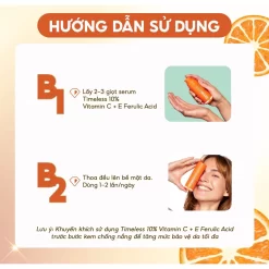 Hướng dẫn sử dụng Timeless 10% Vitamin C + E Ferulic Acid