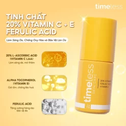 tinh chất Timeless 20% Vitamin C + E Ferulic Acid
