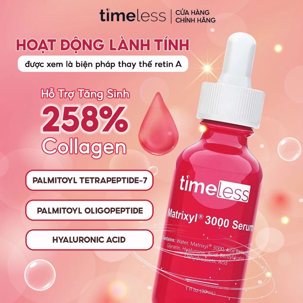 tinh chất Timeless Matrixyl®️ Synthe'6®️