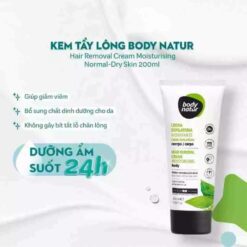 Body Natur Hair Removal Cream Moisturising Normal & Dry Skin 200ml