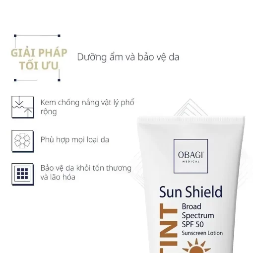 Obagi Sun Shield Tint Broad Spectrum SPF50 Warm