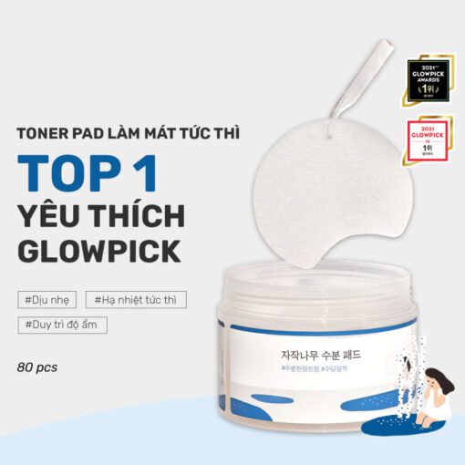 Toner Pad Round Lab Birch Juice Moisturizing