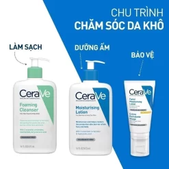 Chu trình sữa rửa mặt Cerave Foaming Cleanser