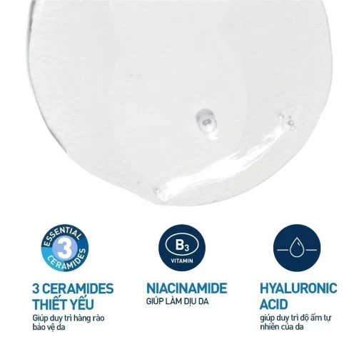 Công dụng sữa rửa mặt Cerave Foaming Cleanser