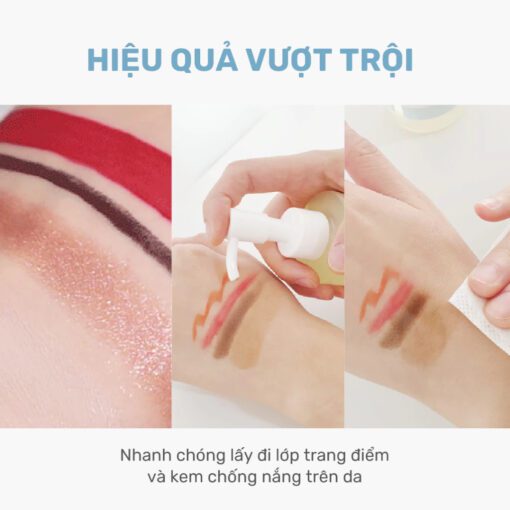 Hiệu quả Dầu tẩy trang Round Lab 1025 Dokdo Cleansing Oil