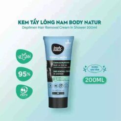 Kem tẩy lông Body Natur Depilmen Hair Removal Cream In Shower