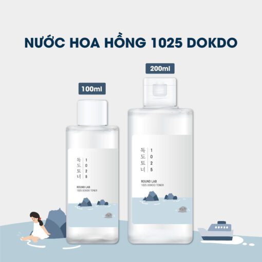 Nước hoa hồng Round Lab 1025 Dokdo Toner