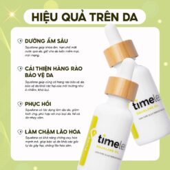 Hiệu quả Timeless Squalane Oil