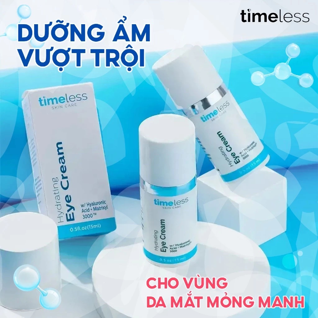 kem giảm quầng thâm Timeless Hydrating Eye Cream