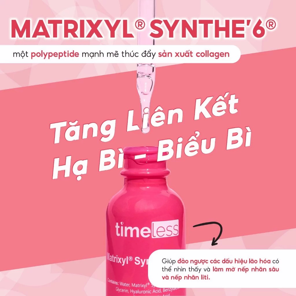 Serum dưỡng ẩm Timeless Matrixyl Synthe 6