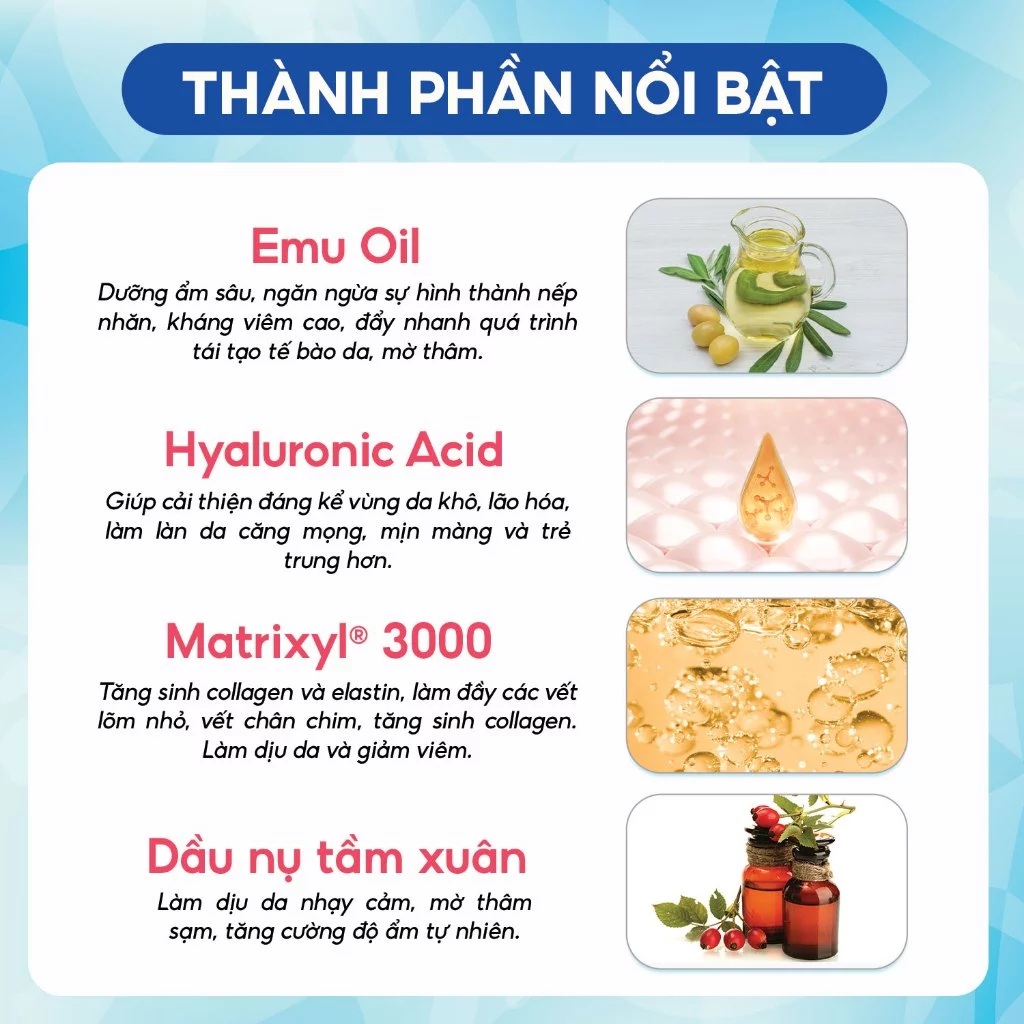 Thành phần Timeless Hydrating Eye Cream